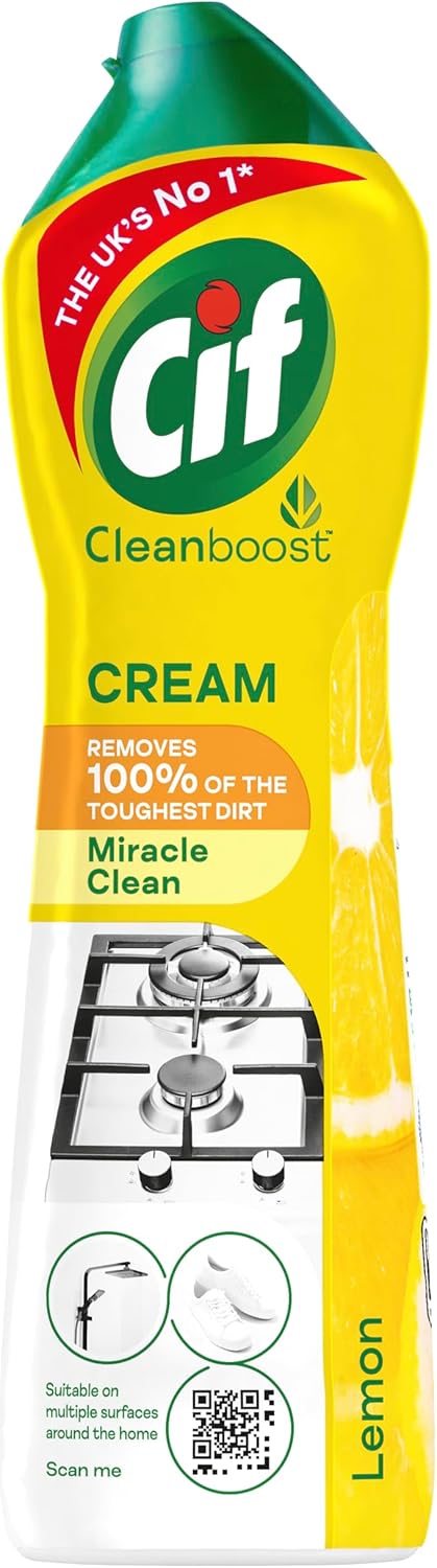 Cif Cream Cleaner Lemon 500ml
