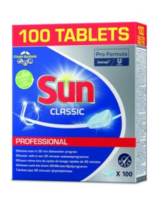 Sun All-in-1 Lemon Dishwasher Tablets 100 Tabs
