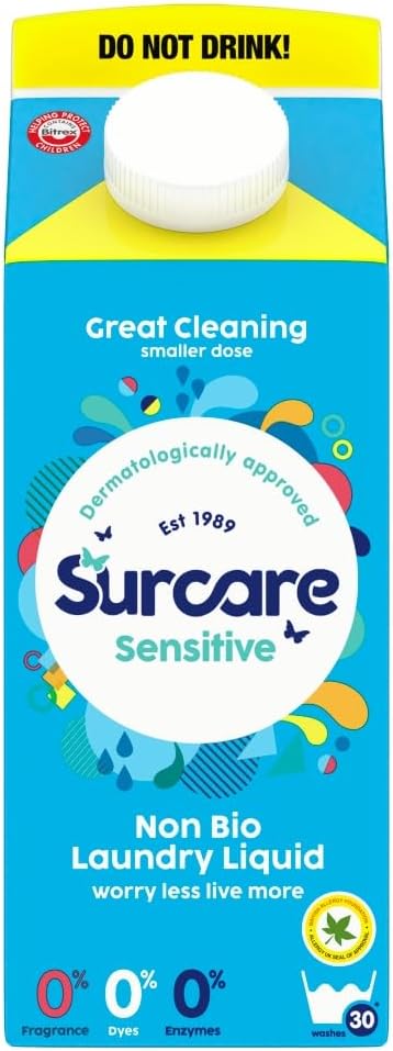 Surcare Non-Bio Liquid Detergent Wash